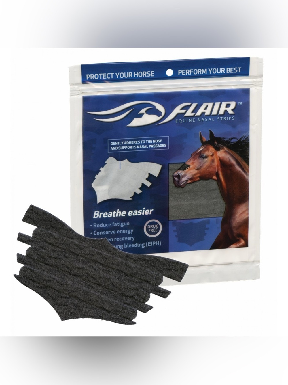 Flair Equestrian Equine Nasal Strips